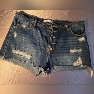 Kancan High Rise Jean Shorts